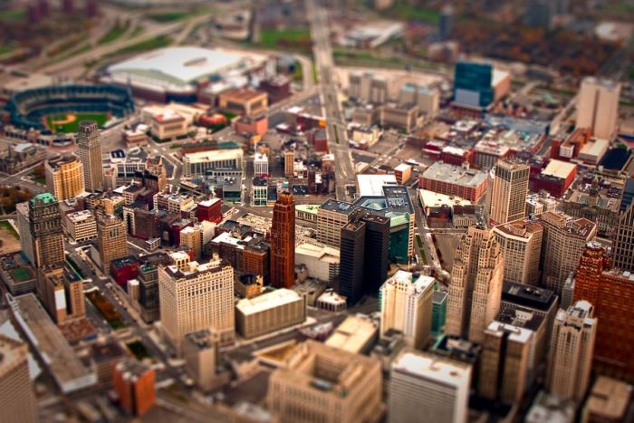 Tilt-Shift Photos Of The Cities (63 pics)