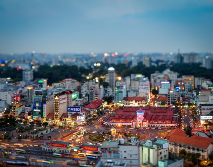 Tilt-Shift Photos Of The Cities (63 pics)