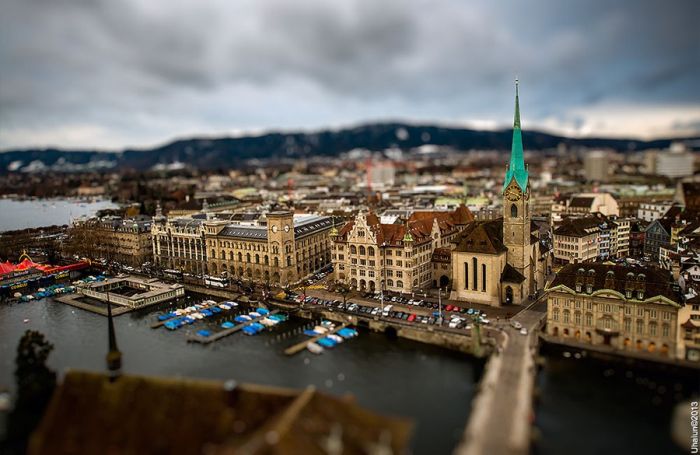 Tilt-Shift Photos Of The Cities (63 pics)