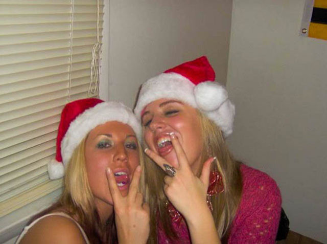 Drunk Girls Get Crazy At Christmas Parties (60 pics)