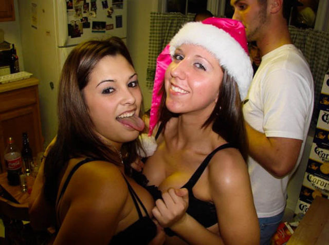 Drunk Girls Get Crazy At Christmas Parties (60 pics)