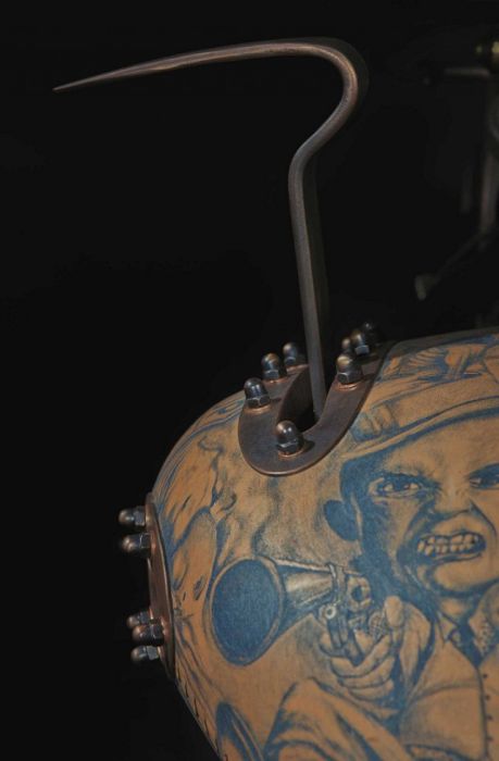 This Motorcycle Is Covered In Tattoos (31 pics)