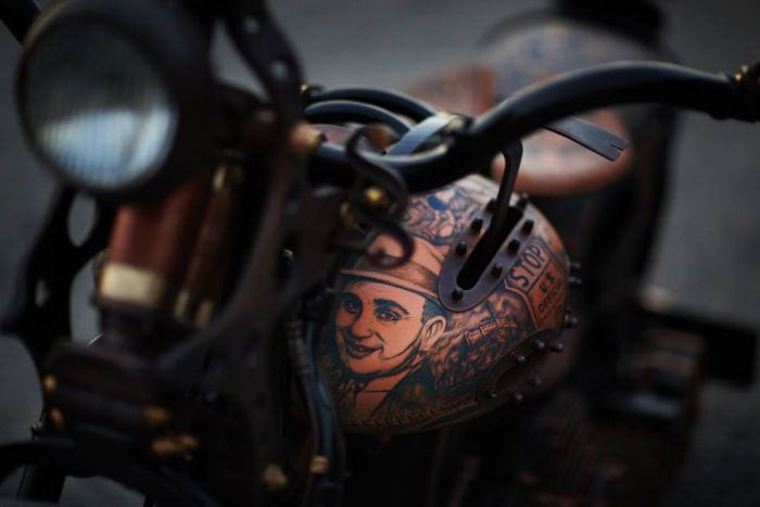 This Motorcycle Is Covered In Tattoos (31 pics)