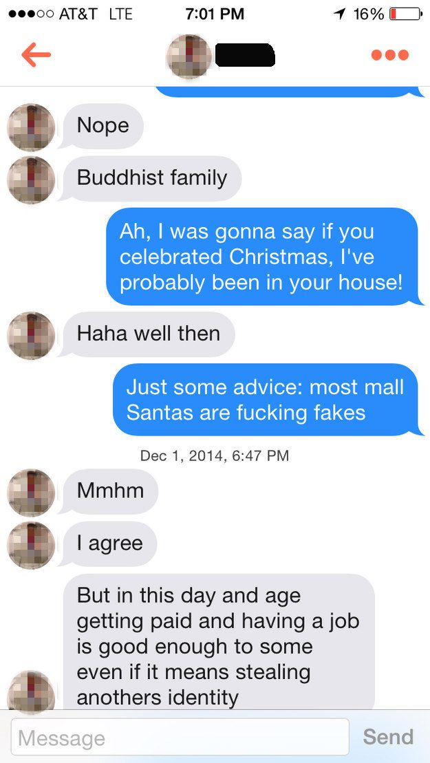 Santa Claus Is Now On Tinder (23 pics)