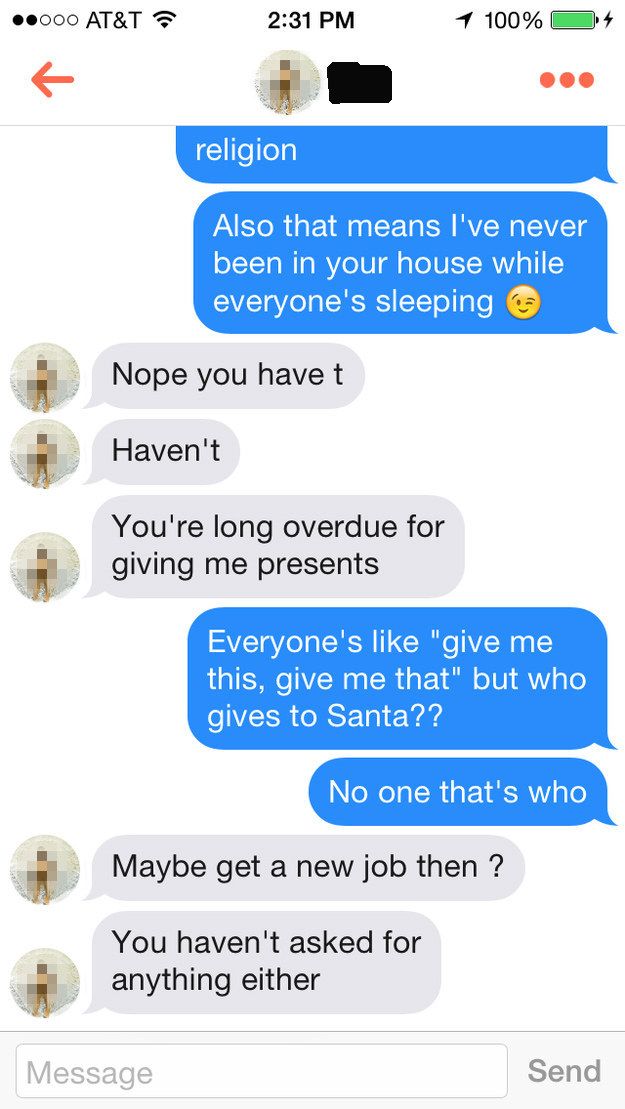 Santa Claus Is Now On Tinder (23 pics)