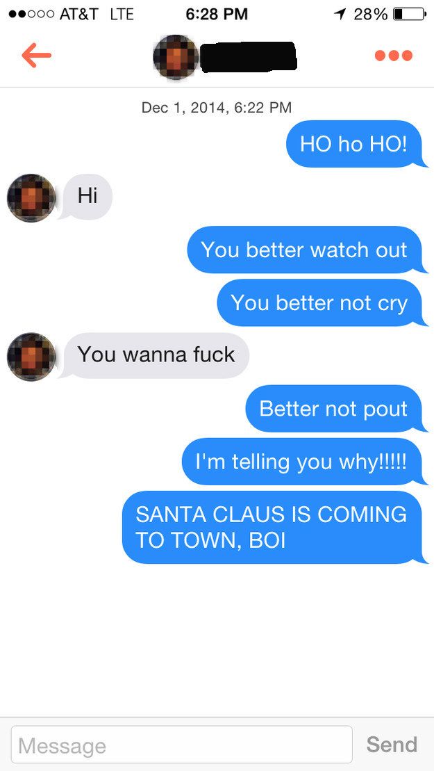 Santa Claus Is Now On Tinder (23 pics)