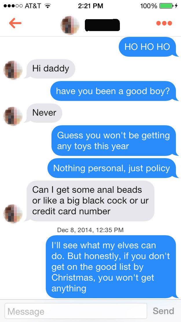 Santa Claus Is Now On Tinder (23 pics)