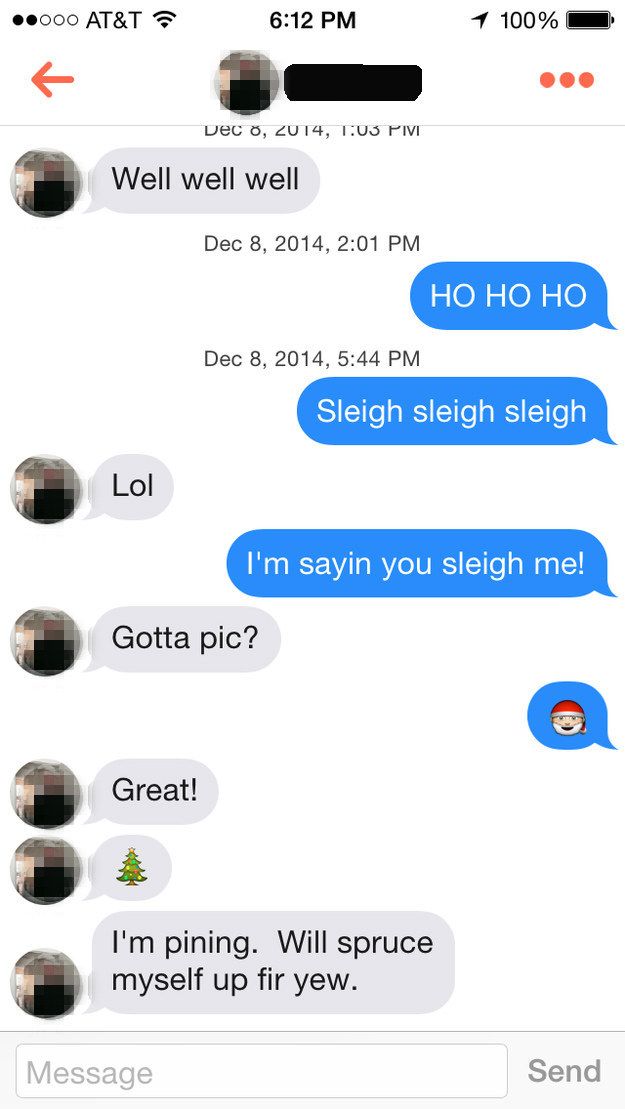 Santa Claus Is Now On Tinder (23 pics)