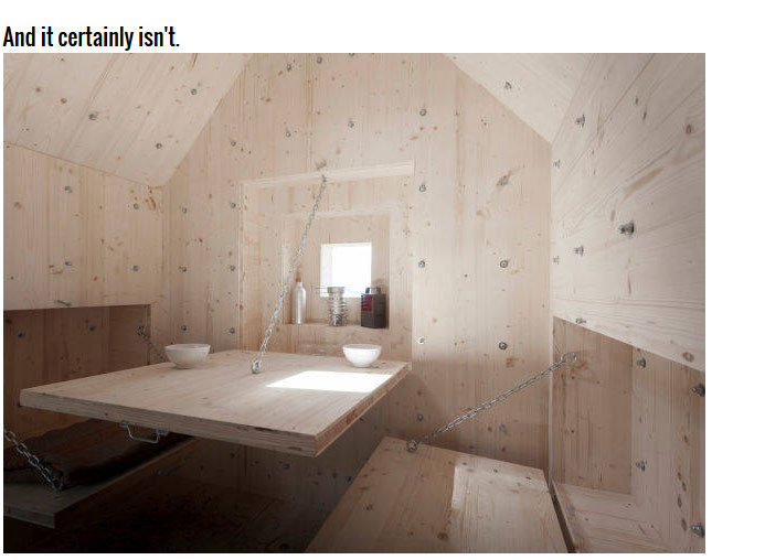 That's Not Really A Boulder, It's Actually A Cabin (9 pics)