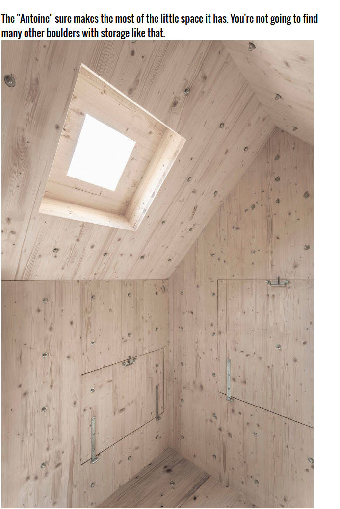 That's Not Really A Boulder, It's Actually A Cabin (9 pics)