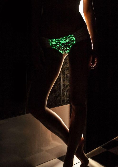 This Lingerie Glows In The Dark (9 pics)