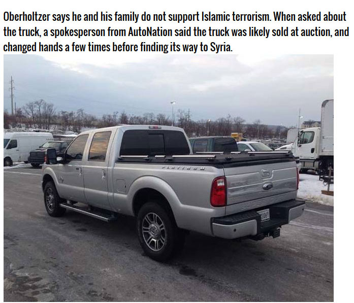 This Man Traded In His Truck And It Ended Up In The Hands Of Terrorists (4 pics)