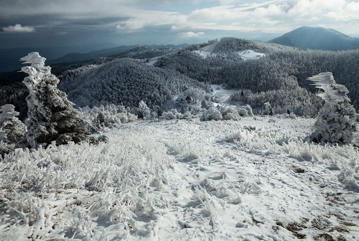 10 Days Of Extreme Weather Turn A Mountain Into Sheer Ice (15 pics)