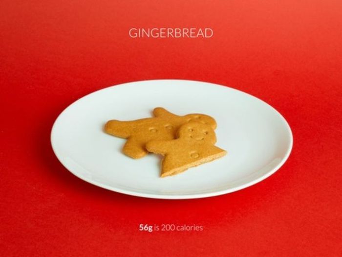 What 200 Calories Of Christmas Food Looks Like (14 pics)