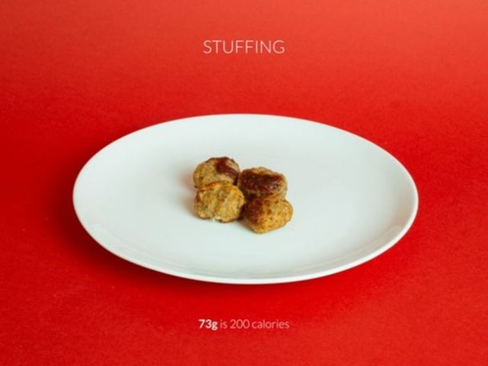 What 200 Calories Of Christmas Food Looks Like (14 pics)