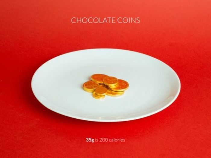 What 200 Calories Of Christmas Food Looks Like (14 pics)