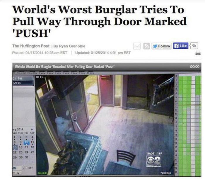 These Dumb Criminals Must Want To Get Caught (29 pics)