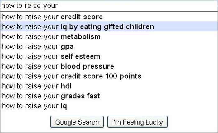 The Funniest Google Search Suggestions You'll Ever See (21 pics)