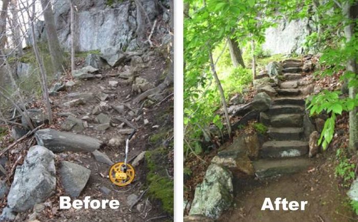 The Jolly Rivers Trail Crew Are Out To Make Your Hikes Easier (6 pics)