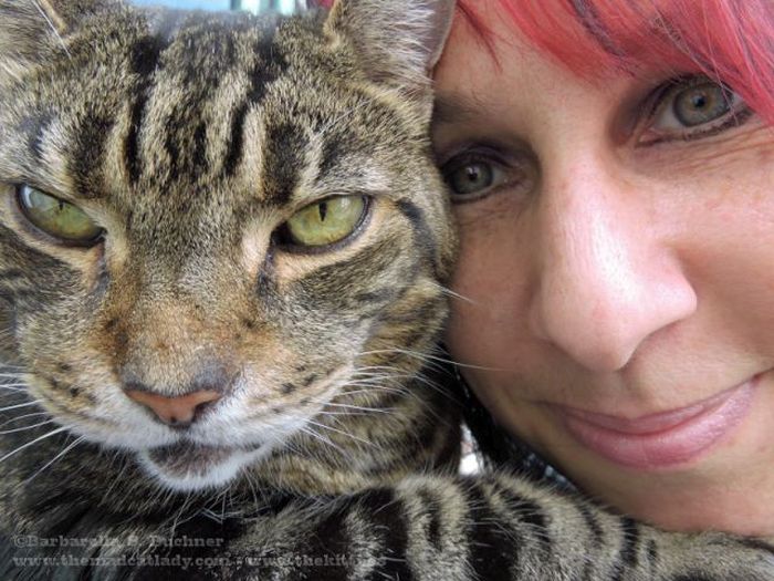 This Crazy Woman Married Her Two Cats (19 pics)