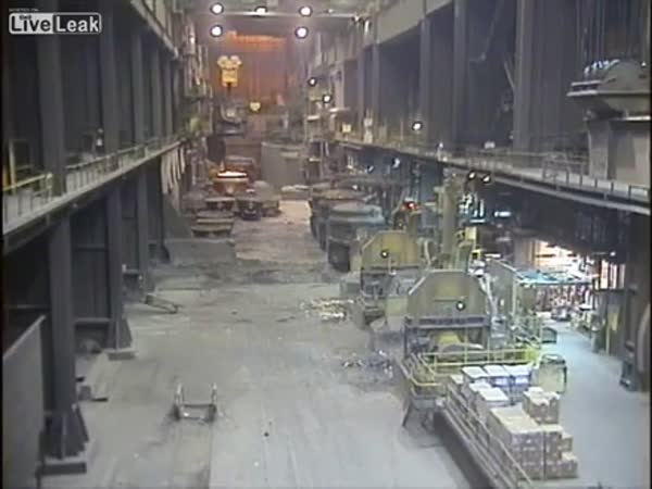 Explosion In Steel Factory