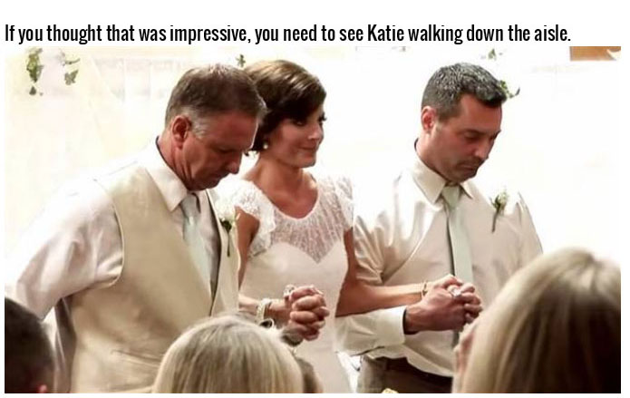 Paralyzed Bride Walks Down The Aisle On Her Own Two Feet 10 Pics