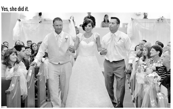 Paralyzed Bride Walks Down The Aisle On Her Own Two Feet (10 pics)