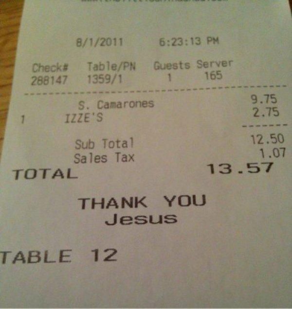 Are These Receipts Laughing At You Or With You? (24 pics)