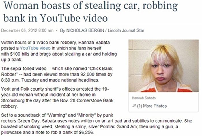 Stupid People Getting Caught For Crimes They Posted On Social Media (16 pics)