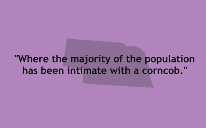 The 50 American States Summed Up In One Sentence (50 pics)