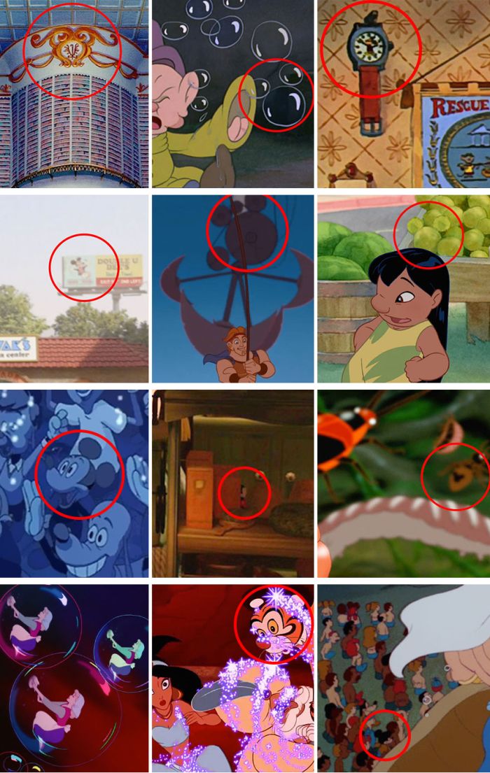 Disney Hid Mickey Mouse In Their Movies, Can You Find Him? (14 pics)