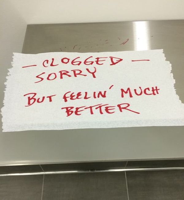 Sometimes The Bathroom Has Hilarious Signs (24 pics)