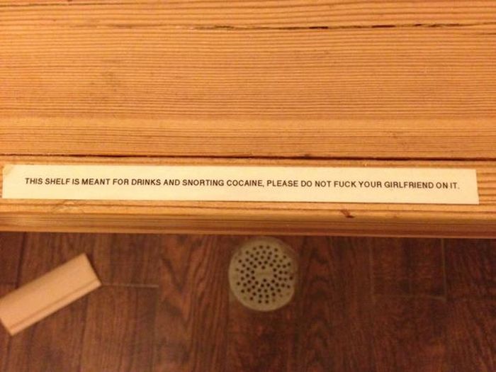 Sometimes The Bathroom Has Hilarious Signs (24 pics)