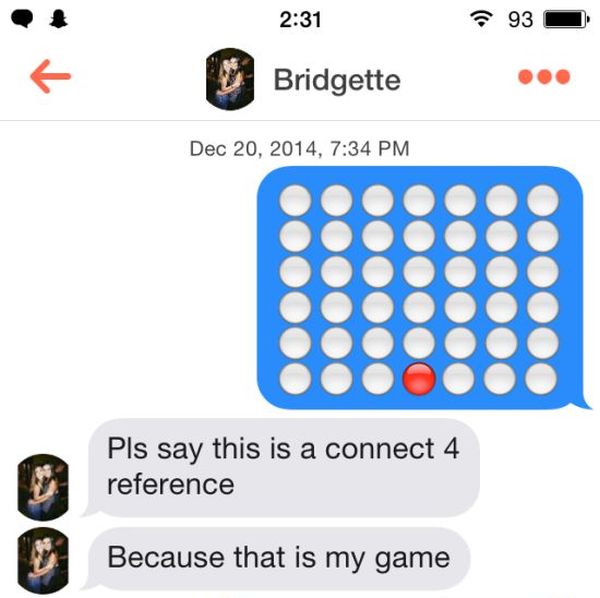 This Guy Used Connect Four To Get Numbers On Tinder (13 pics)