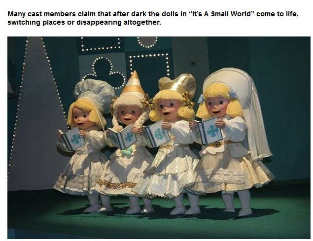 Attractions At Disney Parks That Are Believed To Be Haunted (9 pics)