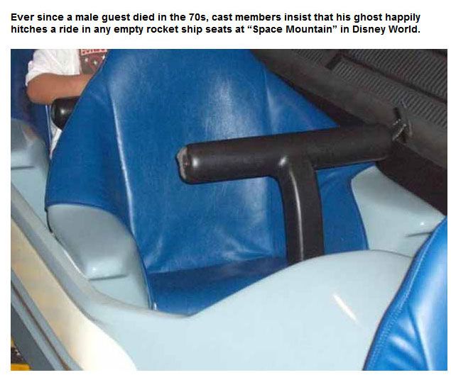 Attractions At Disney Parks That Are Believed To Be Haunted (9 pics)