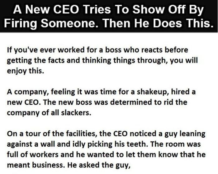 CEO Tries To Make A Point But Ends Up Making A Huge Mistake (3 pics)