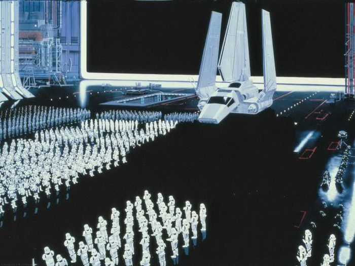 Incredible Matte Paintings Used In Iconic “Star Wars” Scenes (26 pics)