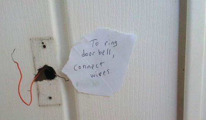Funny Doorbell Notes From Angry Moms (17 pics)