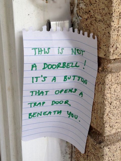 Funny Doorbell Notes From Angry Moms (17 pics)