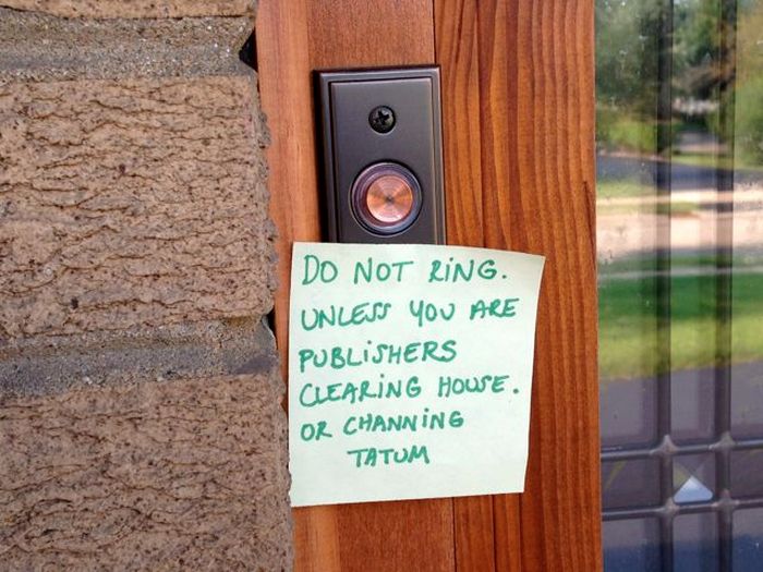 Funny Doorbell Notes From Angry Moms (17 pics)