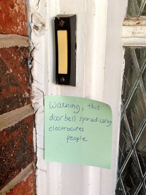 Funny Doorbell Notes From Angry Moms (17 pics)