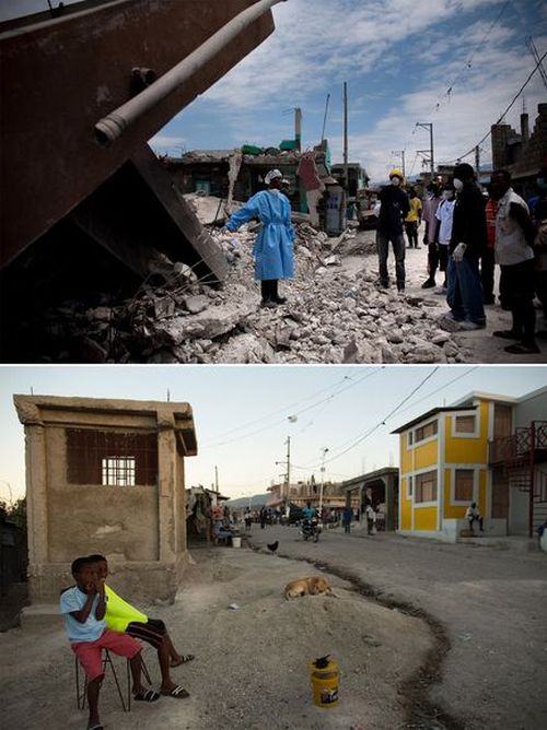 Haiti Before And After The Earthquake (7 pics)