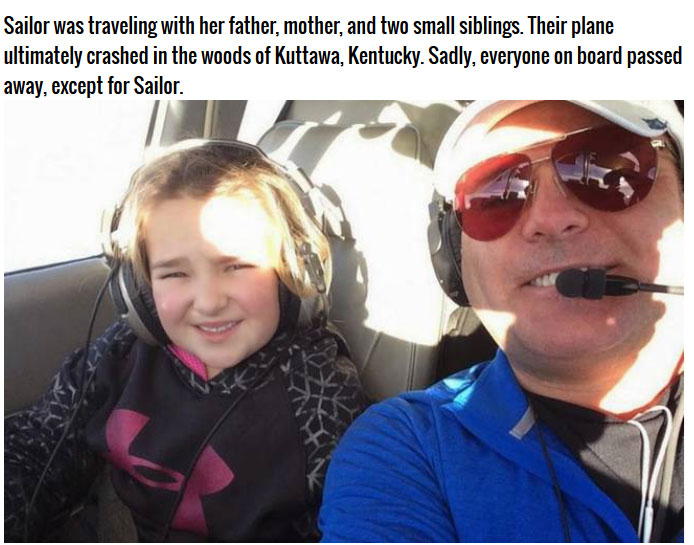 7 Year Old Survives A Plane Crash And Shows Incredible Survival Skills (4 pics)