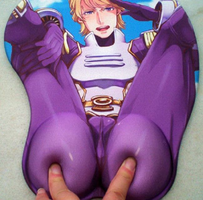 These Anime Mousepads Are Awkward (6 pics)
