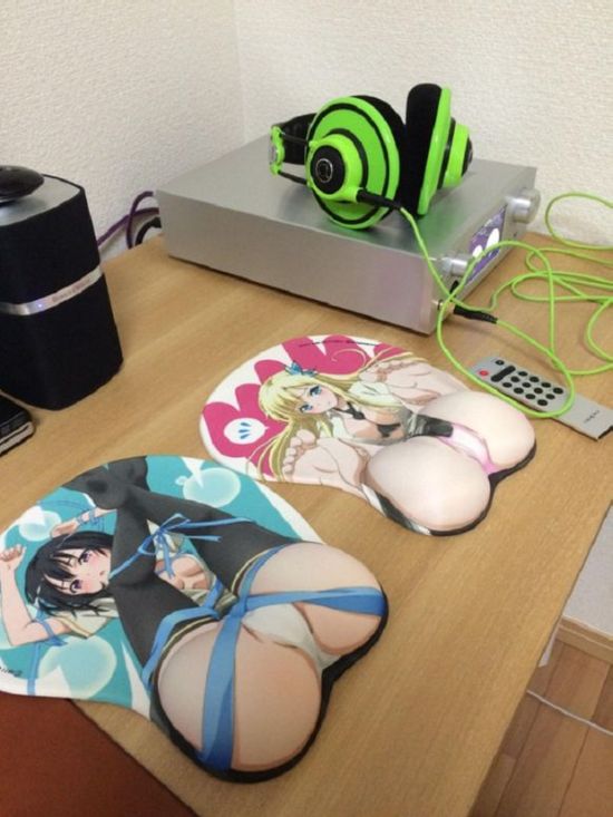 These Anime Mousepads Are Awkward (6 pics)