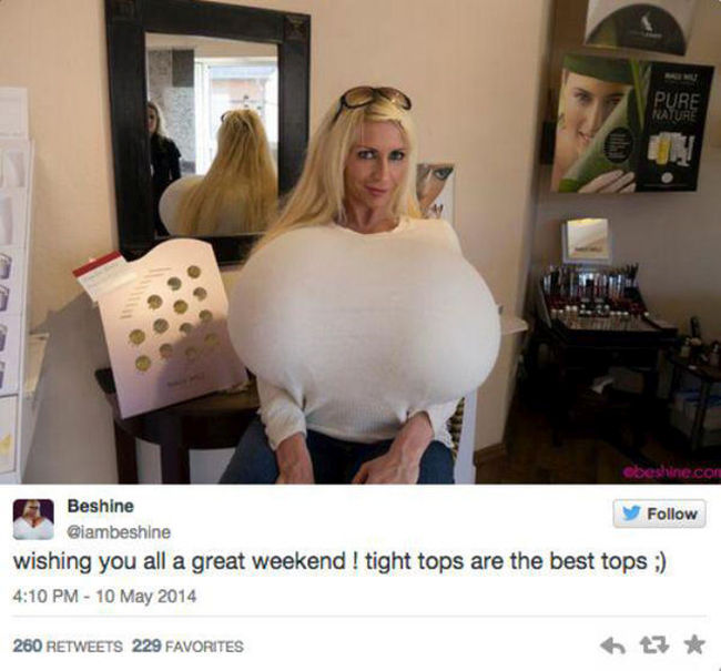 Mayra Hills, aka Beshine, Has Giant Tits (14 pics)