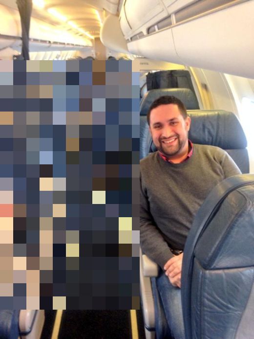 Forget First Class, This Guy Got The Plane To Himself (2 pics)