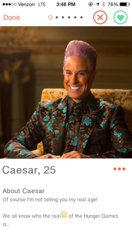 When Characters From The Hunger Games Get On Tinder (16 pics)