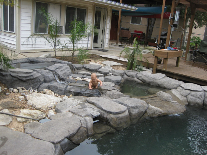 Man Turns Grief Into An Amazing Tropical Pool (30 pics)